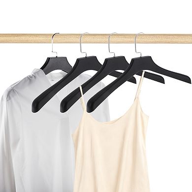 Smooth Flat Hook Closet Hanger 4 Pcs