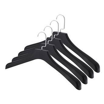 Smooth Flat Hook Closet Hanger 4 pc