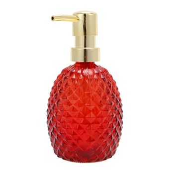 Durable Pineapple-shaped Soap Dispenser 11.84oz 1 pc