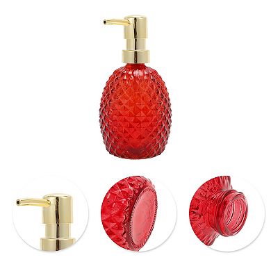 Durable Pineapple-shaped Soap Dispenser 11.84oz 1 Pc