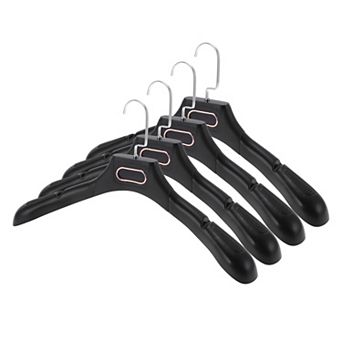 Lightweight Flat Hook Closet Hanger 4 pc
