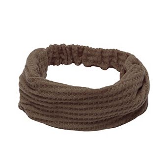 Wide Solid Textured Headband for Women 1 pc