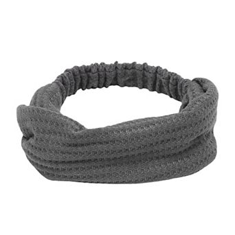 Wide Solid Textured Headband for Women 1 pc