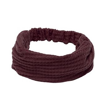 Wide Solid Textured Headband for Women 1 pc