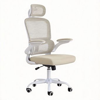 Ergonomic Mesh Office Chair with Lumbar Support, Swivel Base, 330 lbs Capacity