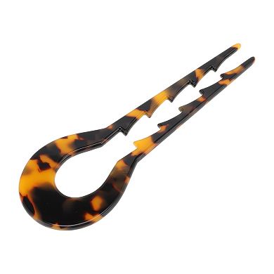 U-shaped Toothed Chignon Pin for Women 1 Pc