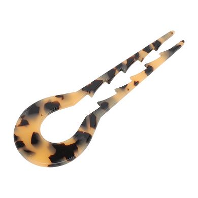U-shaped Toothed Chignon Pin for Women 1 Pc