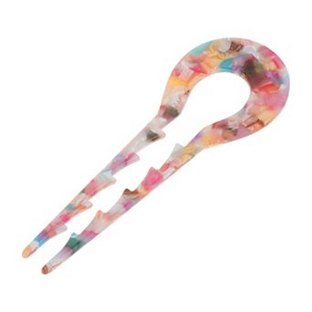 U-shaped Toothed Chignon Pin for Women 1 pc