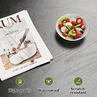 Lift Top Coffee Table with Hidden Storage and Side Shelves