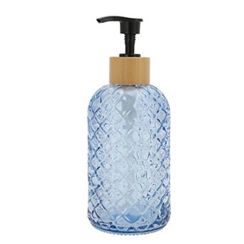 Durable Cylinder Argyle Soap Dispenser 1 pc