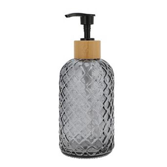 Durable Cylinder Argyle Soap Dispenser 1 pc