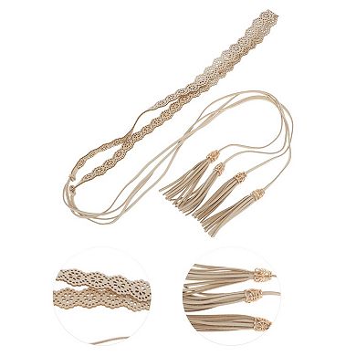 Hollow Flower Adjustable Waist Belt for Women 1 Pc