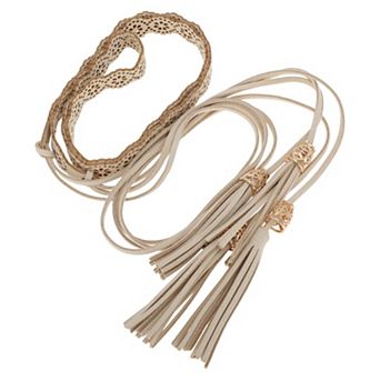 Hollow Flower Adjustable Waist Belt for Women 1 pc