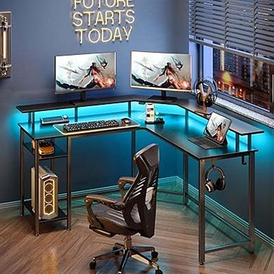 Reversible L-Shaped Study Desk