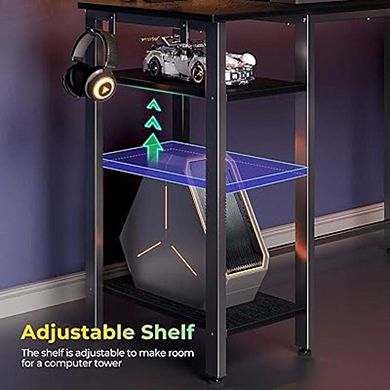 Reversible L-Shaped Study Desk