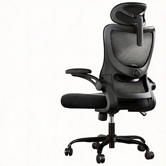 Adjustable Ergonomic Chair with Lumbar Support & 3D Armrests