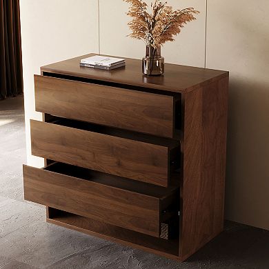 29.52" Modern 2-Drawer Nightstand