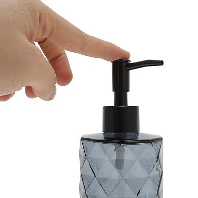 Diamond-shaped Soap Dispenser 11.16oz 1 Pc