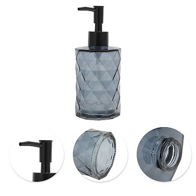Diamond-shaped Soap Dispenser 11.16oz 1 Pc