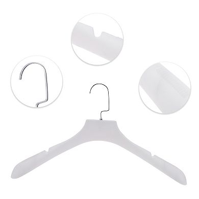 Space-saving Flat Hook Closet Hanger 4 Pcs