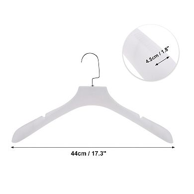 Space-saving Flat Hook Closet Hanger 4 Pcs