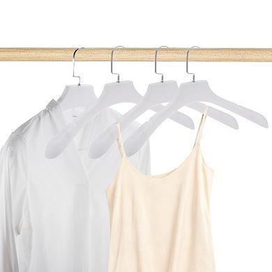 Space-saving Flat Hook Closet Hanger 4 Pcs