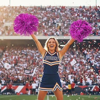 Finger Ring Cheerleader Pom Poms 1 Pair