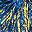 Blue Gold Tone