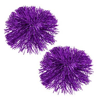 Finger Ring Cheerleader Pom Poms 1 Pair