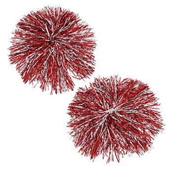 Finger Ring Cheerleader Pom Poms 1 Pair