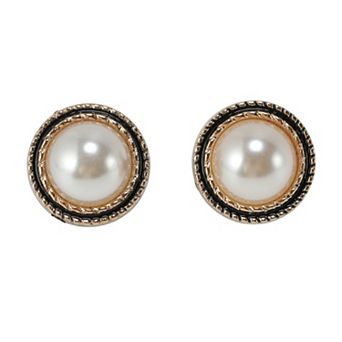 Faux Pearl Shoelace Charms 1 Pair