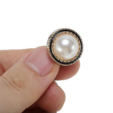 Faux Pearl Shoelace Charms 1 Pair