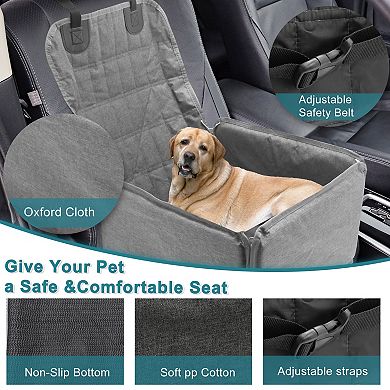 Dog Car Seat, Cover with Side Flaps, Cargo Liner Cat Backpack, Seat Protector for Pets for Vehicle