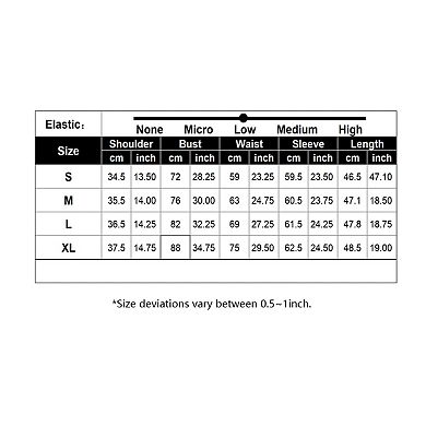 Women's Square Neck Slimming Long Sleeved Shirt with A Pit Stripe Base and Top