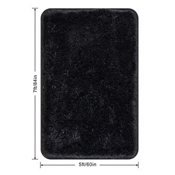 Area Rug, Ultra Soft Thick Non-Slip Plush Rug