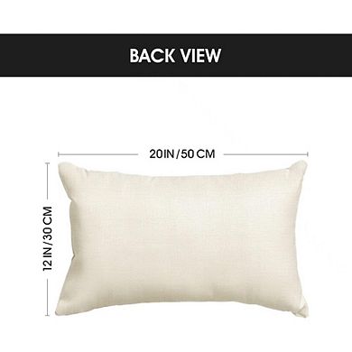 Valentine’s Day Red Heart 12x20 Throw Pillow Cover Plaid & Polka Dot