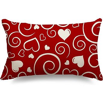 12x20 Valentine’s Throw Pillow Cover, Love Design Farmhouse Home Decor