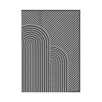 ANIXOL Low Pile Washable Boho Area Rug