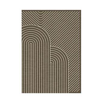 ANIXOL Low Pile Washable Boho Area Rug