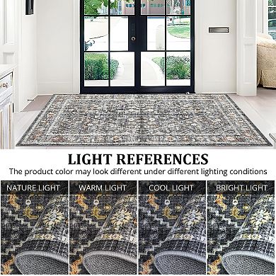 ANIXOL Persia Print Area Rug