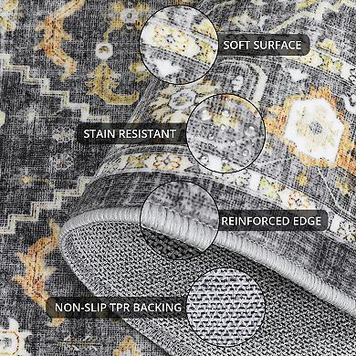 ANIXOL Persia Print Area Rug