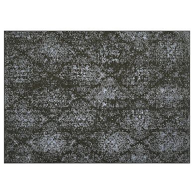 ANIXOL Washable 8x10 Boho Botanical Area Rug