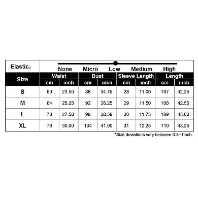 Women Square Neck Puff Short Sleeve A Line Dress