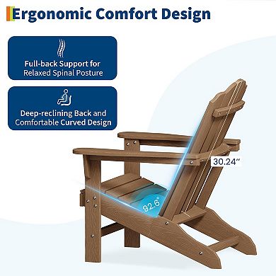 ANIXOL HDPE Adirondack Outdoor Chair
