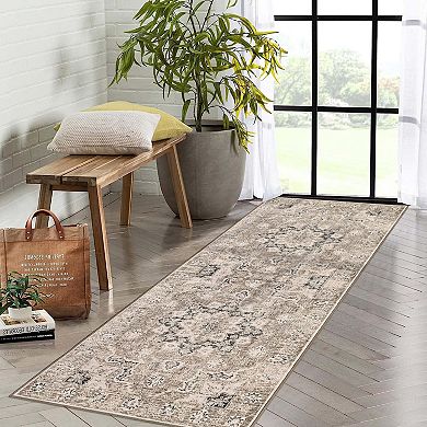 ANIXOL Vintage Washable Area Rug