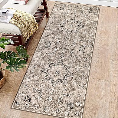 ANIXOL Vintage Washable Area Rug