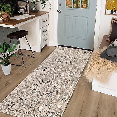ANIXOL Vintage Washable Area Rug