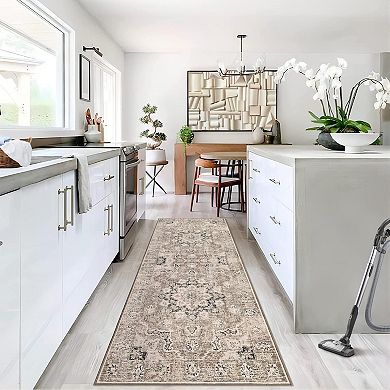 ANIXOL Vintage Washable Area Rug