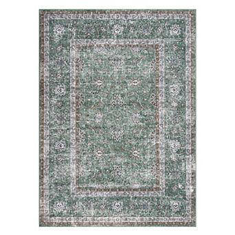 ANIXOL Machine Washable Boho Area Rug