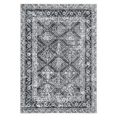 ANIXOL Washable Vintage Boho Area Rug